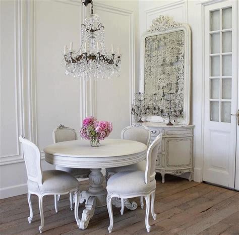 20 Shabby Chic Round Dining Table The Urban Decor