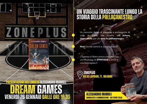 Dream Games Domani Sera A Zone Plus La Presentazione Del Libro Di