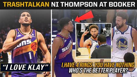 Klay Thompson Realtalk Kay Devin Booker Walang Pumapansin Sa