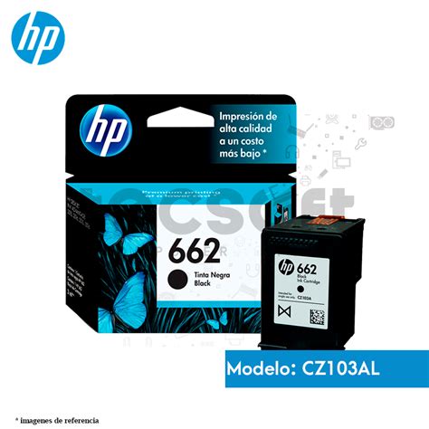 Cartucho De Tinta Hp Negro Original Cz Al