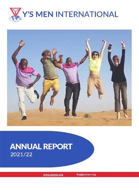 Annual Report Y S Men International