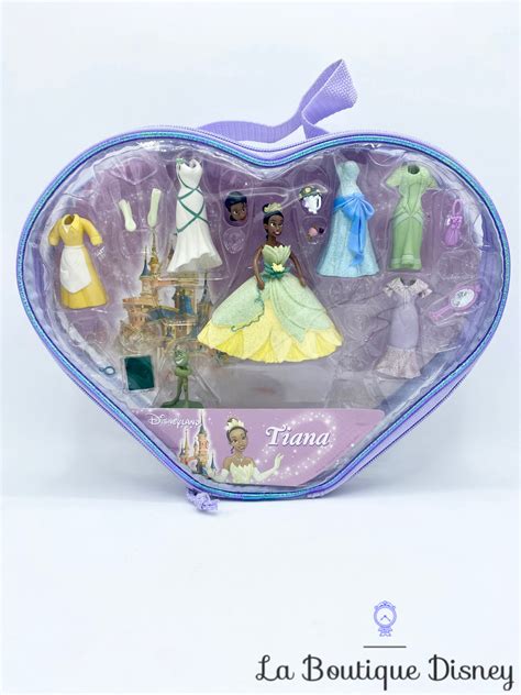 Figurine Fashion Polly Pocket Coffret Coeur Tiana La Princesse Et La