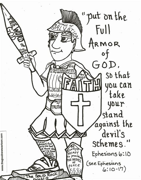 Armour Of God Printable