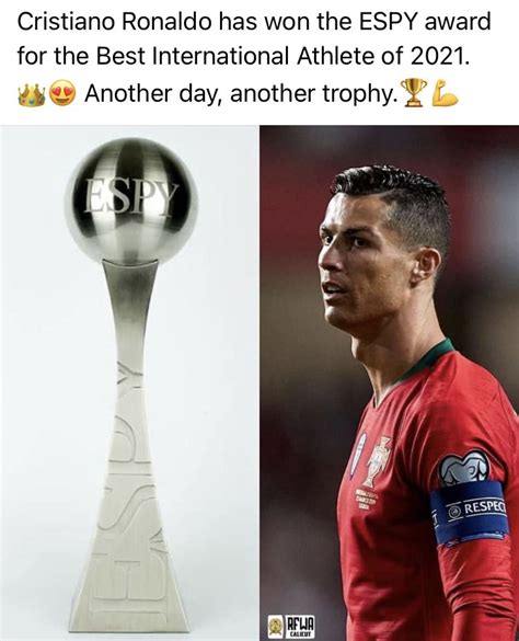 Espy Awards Ice Cream Scoop Cristiano Ronaldo Athlete Best Scoop