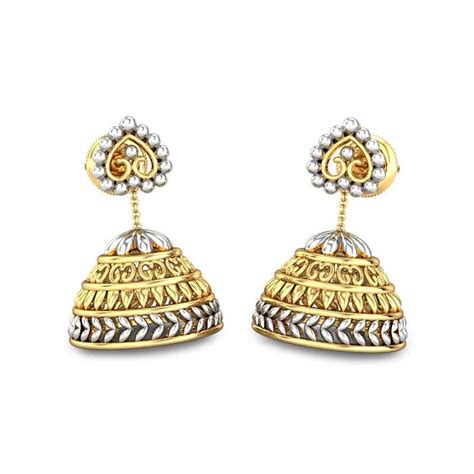 Latest Jimmiki Kamal Designs Online Gold Earrings Kalyan