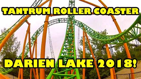 Tantrum New Roller Coaster At Darien Lake 2018 Front Seat Pov Youtube