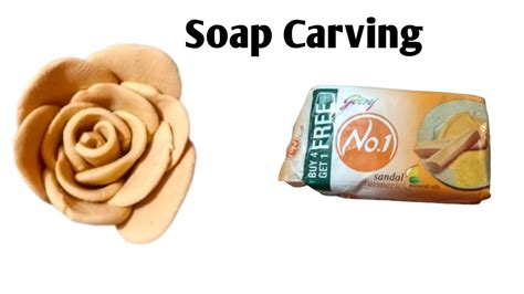 Soap Carving Tutorial Flower Decorative No 1 Soap Art Soap Art