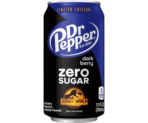 Dr Pepper Dark Berry Zero Can 355ml – Crowsnest Candy Company