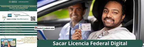 Sacar Licencia Federal Digital en México 2024