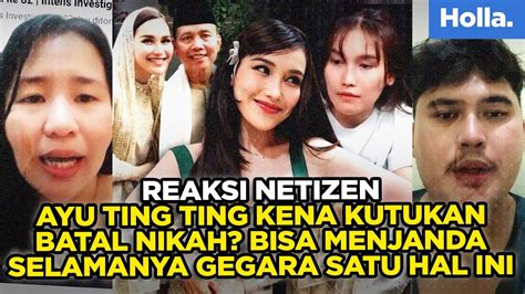 Reaksi Netizen Ayu Ting Ting Kena Kutukan Batal Nikah Bisa Menjanda