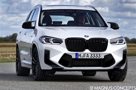 Bmw X M F Lci Rendering Liefert Facelift Vorschau