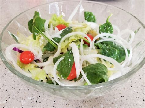 Ensalada De Lechuga Y Espinaca Recetas Con Sabor Latino