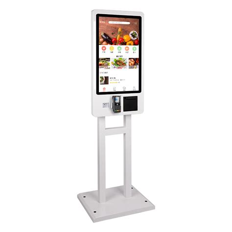 Touch Screen Kiosk Restaurant Store Grocery Self Checkout Payment POS