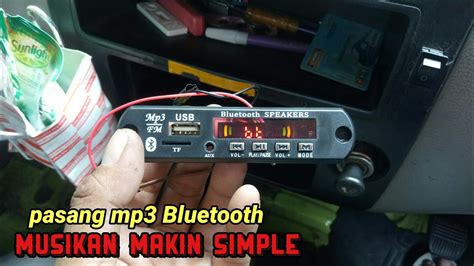 Pasang Modul Mp Bluetooth Di Truk Youtube