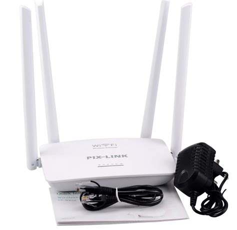 Вай-Фай роутер маршрутизатор Wi-Fi 300 Мбіт/с Pix-link LV-WR08 белого ...