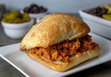 Sloppy Joes Vegane Hacksandwiches Dailyvegan