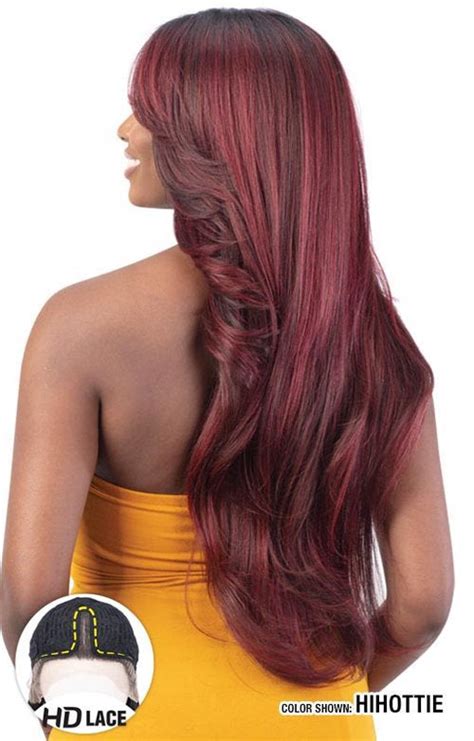 Shake N Go Freetress Equal Curtain Bang Hd Lace Wig Bombshell Elevate Styles