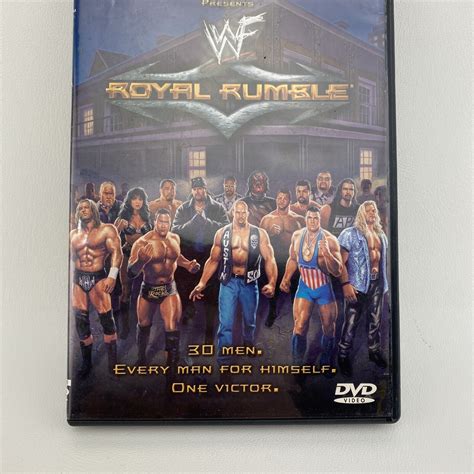 Wwf Royal Rumble Dvd Complete W Insert Pro Wrestling Tested Works