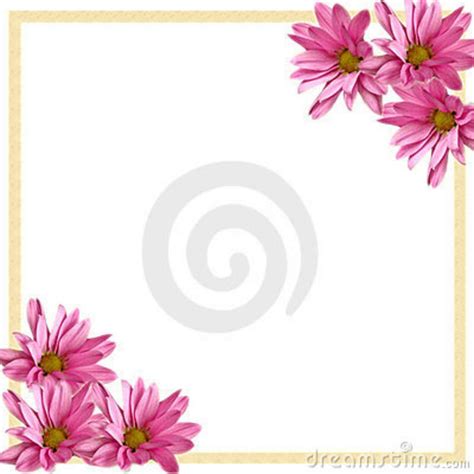 Daisy Flower Border Clip Art