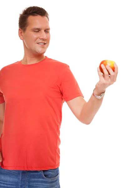 Man Holding Apple Stock Photos Royalty Free Man Holding Apple Images