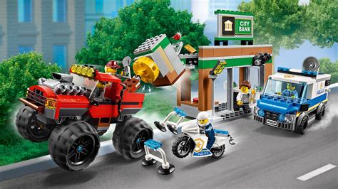 Napad Z Monster Truckiem 60245 LEGO City Zestawy LEGO Pl Dla Dzieci