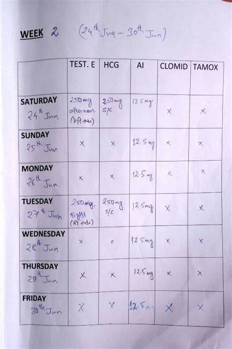 1st Testosterone Enanthate Cycle With A Daily Updated 18 Week Logbook