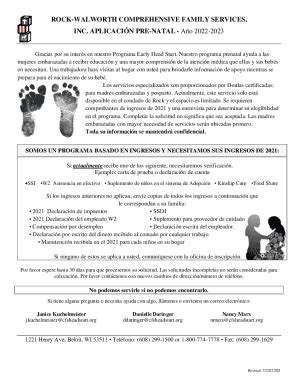 Completable En línea Programas Head Start y Early Head StartBenefits