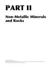 Industrial Rocks And Minerals Pdf Part Ii Non Metallic Minerals And