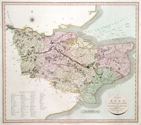 Antique Maps Of Kent