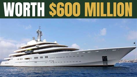 10 Ridiculous Luxury Yachts That Only Billionaires Can Afford YouTube