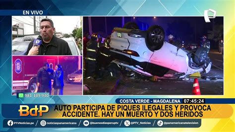 Tío de joven herido en accidente en la Costa Verde descarta que