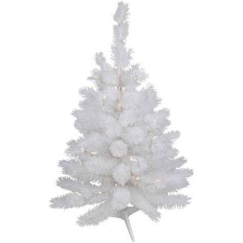 Northlight Pre Lit White Alaskan Pine Artificial Christmas Tree 3