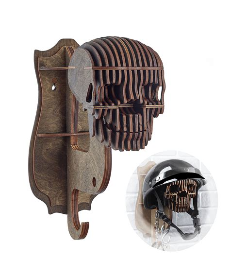 Buy Wall Ed Motorcycle Helmet Rack Helmet Storage Skull Helmet Rack