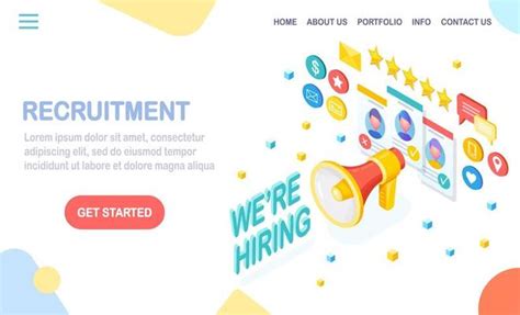 Recruitment Banner Vector Art, Icons, and Graphics for Free Download