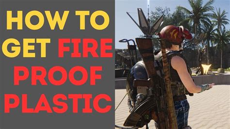 How To Get Fireproof Plastic In Once Human YouTube