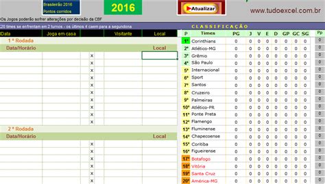 Apostilas De Tabela De Jogos Excel No Excel Tudo Excel