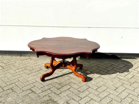 Salontafel Biedermeier Mahonie E Eeuw Catawiki