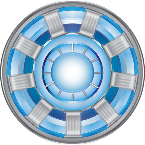 Arc Reactor - Iron Man Vector Image by mine22mine on DeviantArt