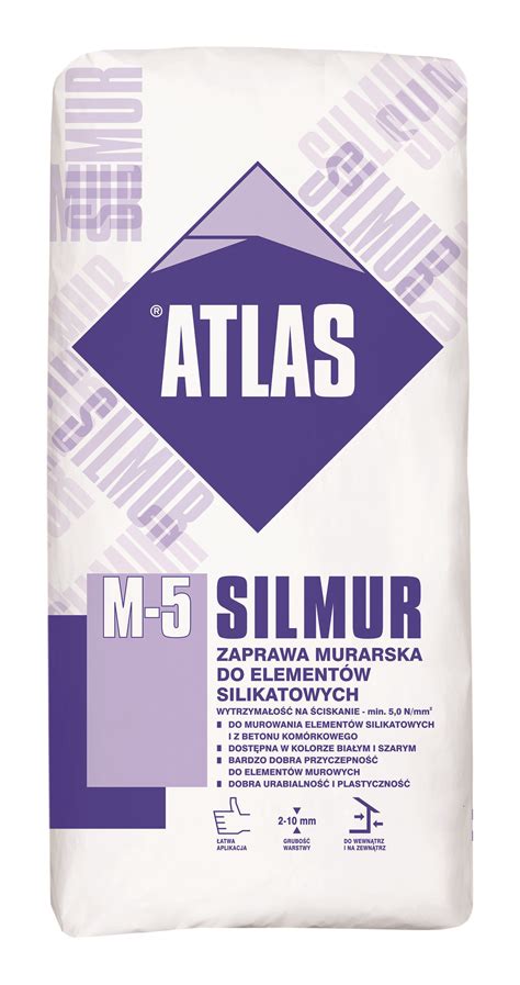 Zaprawa Murarska Do Element W Silikatowych Silmur M B Bia A Kg Atlas