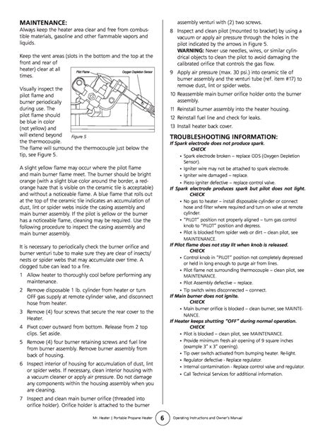 Replacement Parts List Part Description Mr Heater MH9BX