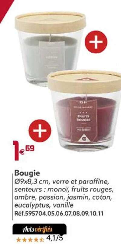 Promo Bougie Chez GiFi ICatalogue Fr