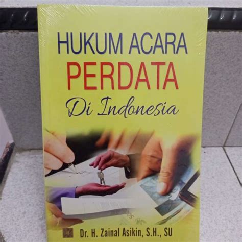 Jual Buku Hukum Acara Perdata Di Indonesia Zainal Asikin Prenada Di