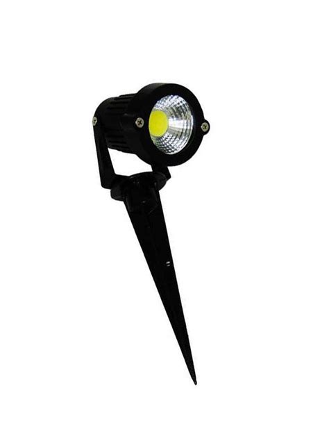 Espeto de Jardim LED 7W Branco Frio Iluminação para Áreas Externas