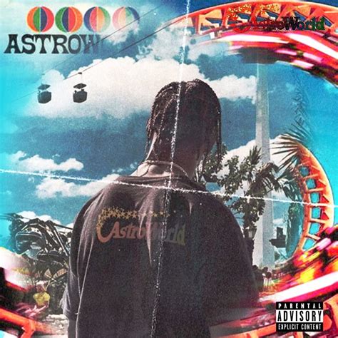 Travis Scott Astroworld Concept Cover Art Freshalbumart