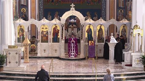 Presanctified Liturgy On Holy Monday April 29 2024 YouTube