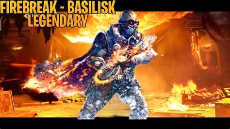 NEW Firebreak Basilisk LEGENDARY INGAME VIEW IN CODMOBILE SEASON