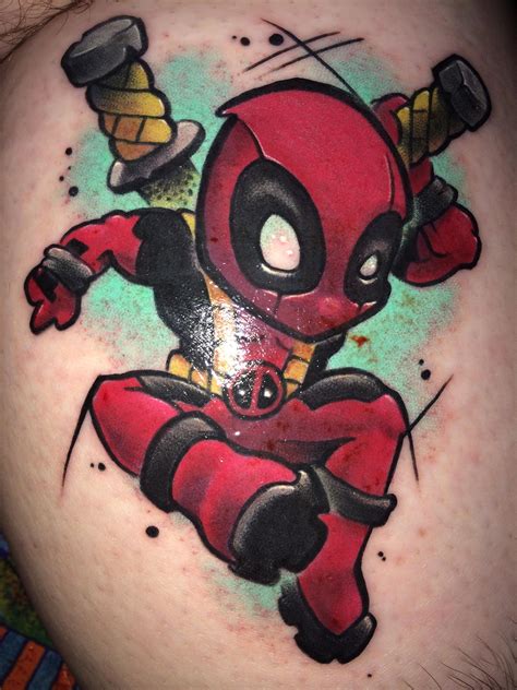 Deadpool Tattoo Designs