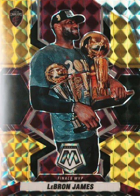 Lebron James Mosaic Finals Mvps Choice Black Gold Price