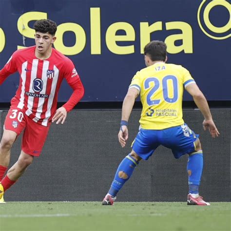 Salim El Jebari Debutó Con El Primer Equipo Club Atlético De Madrid