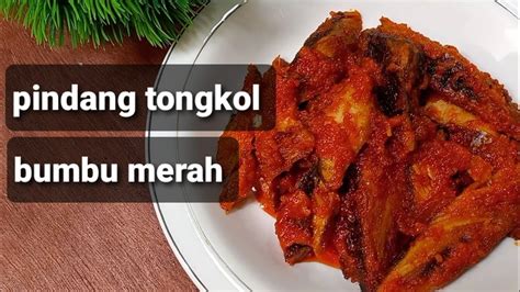 Cara Membuat Pindang Tongkol Bumbu Merah Youtube